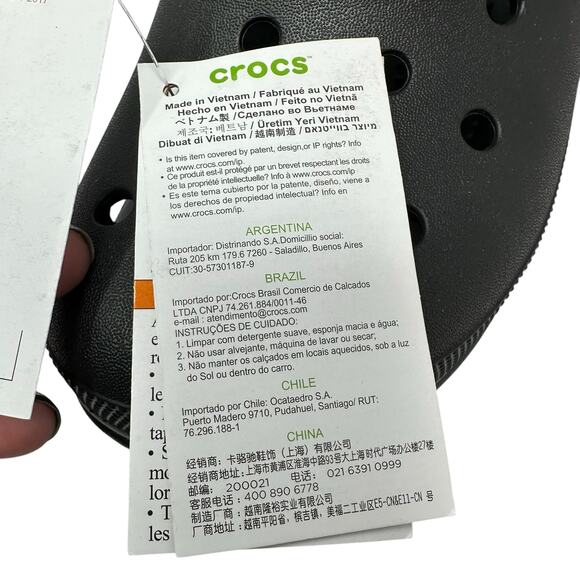 Crocs Siren Studded Platform Heel Clog Unisex Mens Sz 10 Women Sz 12 Chunky Goth - Picture 13 of 14